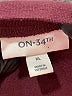 On 34th Solid Burgundy Jumpsuit Size XL - photo 4