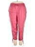 Express 100% Lyocell Solid Pink Track Pants Size XL - photo 1