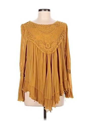 Ultra Pink Long Sleeve Blouse (view 1)