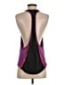 Nike 100% Polyester Purple Tank Top Size S - photo 2