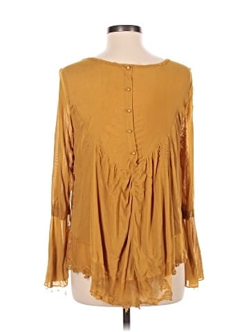 Ultra Pink Long Sleeve Blouse (view 2)