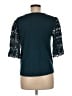 Eyeshadow Teal 3/4 Sleeve Top Size M - photo 2