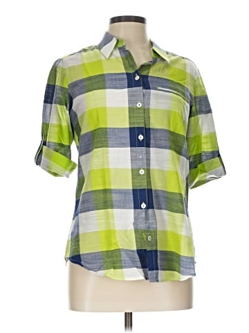 Foxcroft Short Sleeve Button-Down Shirt (view 1)
