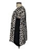 Susan Lawrence Animal Print Black Short Sleeve Top Size L - photo 5