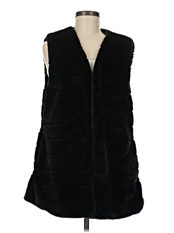 Echo Faux Fur Vest (view 1)