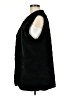Echo 100% Polyester Black Faux Fur Vest Size Med - Lg - photo 5