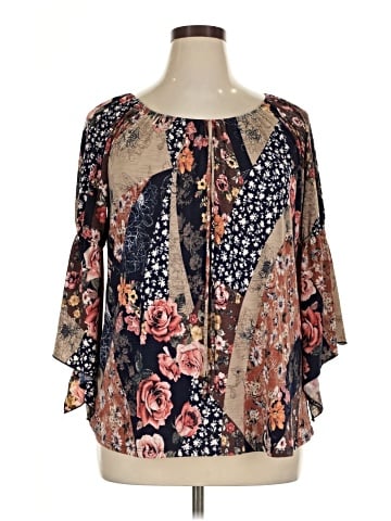 Naif 3/4 Sleeve Blouse (view 1)