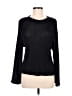 Elizabeth and James Black Long Sleeve Top Size M - photo 1
