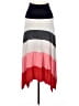 Gap Color Block Red Gray Casual Skirt Size S - photo 2