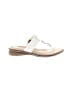 Naturalizer White Flip Flops Size 8 1/2 - photo 1