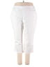 Intro Solid White Casual Pants Size 22 - photo 1