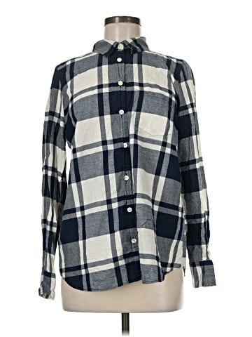 J.Crew Factory Store Long Sleeve Button-Down Shirt (view 1)