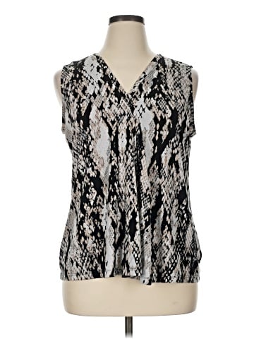 Dana Buchman Sleeveless Blouse (view 1)