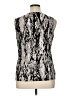 Dana Buchman Silver Sleeveless Blouse Size XL - photo 2