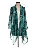 Kate & Mallory designs 100% Polyester Teal Kimono Size XS - photo 1
