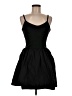 OAK + FORT Solid Black Cocktail Dress Size M - photo 1
