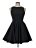 Keepsake Solid Black Cocktail Dress Size L - photo 1