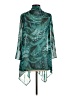 Kate & Mallory designs 100% Polyester Teal Kimono Size XS - photo 2