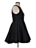 Keepsake Solid Black Cocktail Dress Size L - photo 4