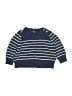 Tea 100% Cotton Stripes Blue Pullover Sweater Size 12-18 mo - photo 1