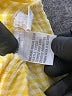 Foxcroft Checkered-gingham Yellow 3/4 Sleeve Button-Down Shirt Size 12 - photo 8