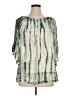 Studio West 100% Rayon Green 3/4 Sleeve Blouse Size XL - photo 1