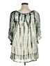 Studio West 100% Rayon Green 3/4 Sleeve Blouse Size XL - photo 2
