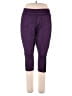 Just My Size Polka Dots Purple Active Pants Size 2X Plus - photo 1