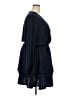 City Chic 100% Polyester Solid Blue Casual Dress Size 18 Plus (M) - photo 4