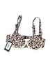 VETCHY Animal Print Tan Swimsuit Top Size M - photo 2