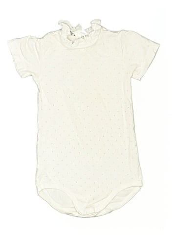 Petit Bateau Short Sleeve Onesie (view 1)