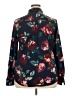 Merona 100% Polyester Floral Burgundy Long Sleeve Blouse Size XXL - photo 2