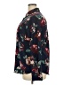 Merona 100% Polyester Floral Burgundy Long Sleeve Blouse Size XXL - photo 5