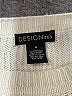 Design 365 100% Acrylic White Pullover Sweater Size M - photo 7