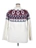 Maurices Argyle White Pullover Sweater Size XXL - photo 2