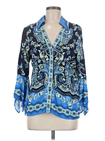 Boston Proper 3/4 Sleeve Blouse (view 1)