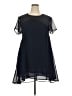 AX Paris 100% Polyester Solid Black Casual Dress Size 20 - photo 1