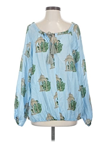 Verandah Long Sleeve Blouse (view 1)