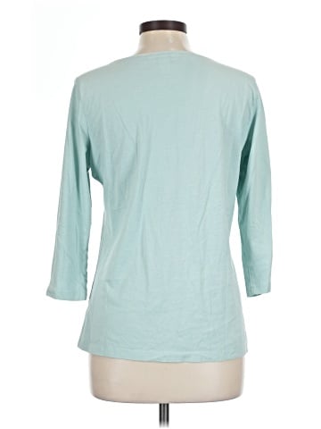 Christopher & Banks 3/4 Sleeve T-Shirt (view 2)