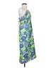Rhode 100% Viscose Tropical Blue Casual Dress Size 4 - photo 4