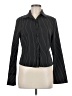 Shein Stripes Black Long Sleeve Blouse Size 6 - photo 1