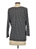 Charter Club Black 3/4 Sleeve Blouse Size L (petite) - photo 2