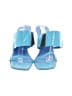 Marino Boutique 100% Leather Color Block Blue Wedges Size 9 1/2 (wide) - photo 2