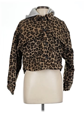 Love Tree Faux Fur Jacket (view 1)
