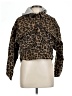 Love Tree 100% Polyester Animal Print Brown Faux Fur Jacket Size L - photo 1