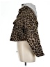 Love Tree 100% Polyester Animal Print Brown Faux Fur Jacket Size L - photo 5