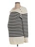 Seraphine Stripes Ivory Pullover Sweater Size Sm Maternity - photo 1