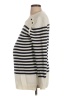Seraphine Stripes Ivory Pullover Sweater Size Sm Maternity - photo 5
