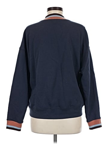 Madewell (Re)sourced Cotton Studio Ringer Mockneck Sweatshirt (view 2)