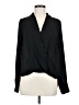 Chelsea28 100% Polyester Black Long Sleeve Blouse Size M - photo 1